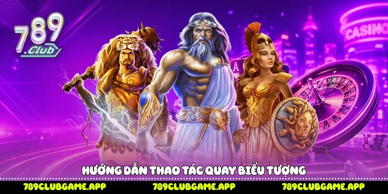 Hướng dẫn thao tác quay biểu tượng 