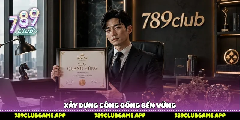 Xây dựng cộng đồng bền vững 